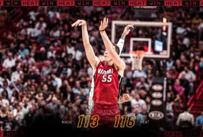 Em noite de reservas, Miami Heat vence Orlando Magic em casa por 116 x 113 - The Playoffs