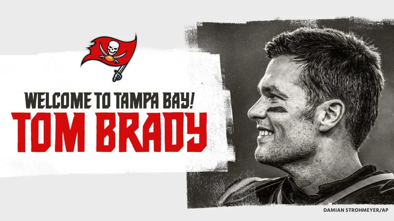 Tampa Bay Buccaneers oficializa a contratação de Tom Brady