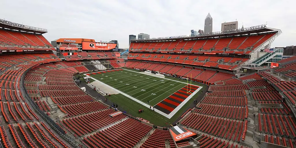 FirstEnergy Stadium - Cleveland Browns - local do NFL Draft de 2021