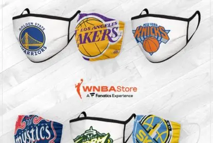 NBA e WNBA lançam máscaras personalizadas para combate a coronavírus - The Playoffs
