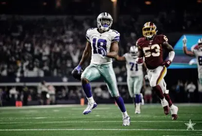 Wide receiver do Dallas Cowboys Amari Cooper em ação contra o Washington Redskins