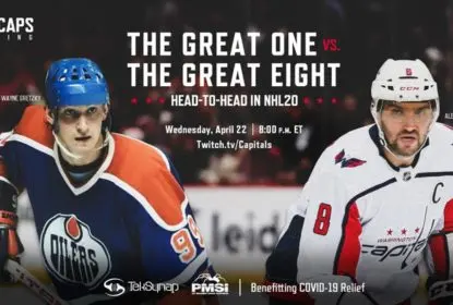 Empate virtual entre Gretzky e Ovechkin NHL 20 rende US$ 40 mil em doações - The Playoffs