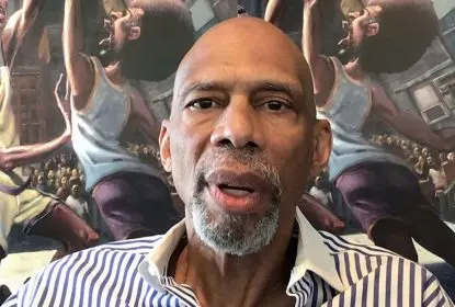 UNSPECIFIED, - APRIL 22: In this screengrab, Kareem Abdul-Jabaar speaks during "Saving Our Selves: A BET COVID-19 Effort" airing on April 22, 2020. “Saving Our Selves: A BET COVID-19 Relief Effort” will provide financial, educational and community support directly to Black communities hit hardest by COVID-19.