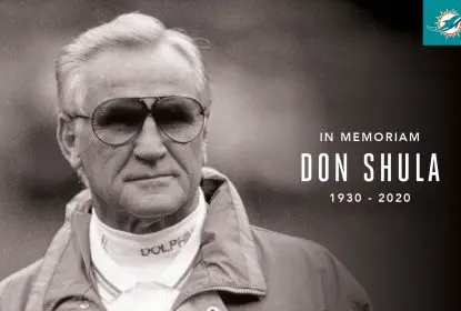 Don Shula, lendário treinador dos Dolphins, morre aos 90 anos - The Playoffs