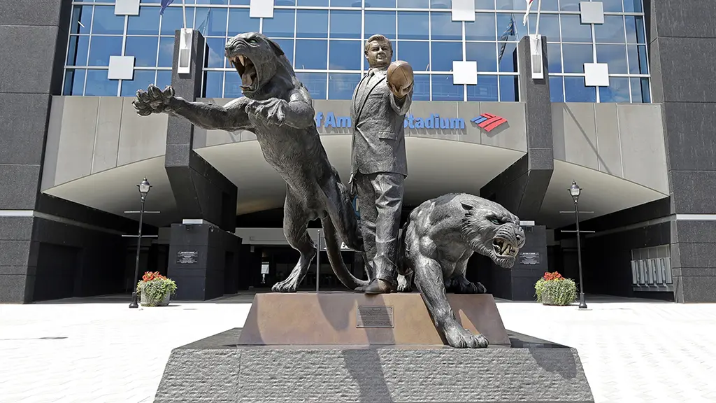Carolina Panthers moving Jerry Richardson statue from the Bank of America Stadium