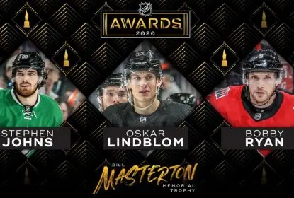 Divulgada a lista dos finalistas ao troféu Masterton da NHL de 2020 - The Playoffs