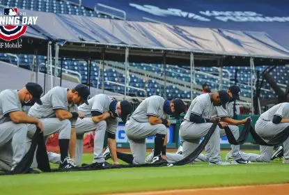 New York Yankees ajoelha e mostra união em apoio à causa da justiça social - The Playoffs