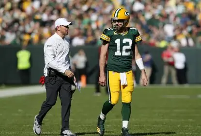Problemas de Aaron Rodgers na offseason não influenciaram derrota dos Packers, diz LaFleur - The Playoffs