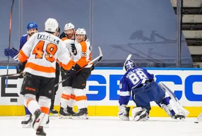 Flyers batem Lightning e garantem primeira seed da conferência leste - The Playoffs