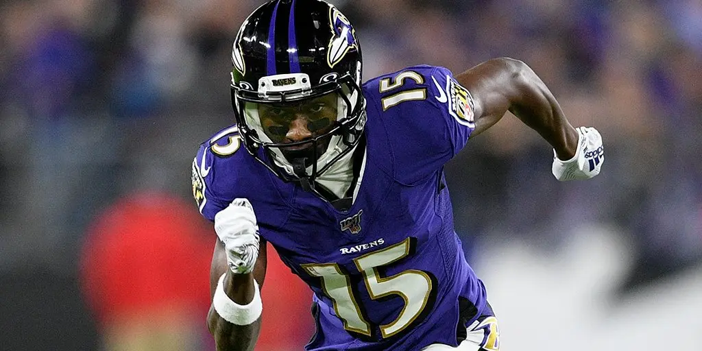 Ravens WR Marquise Brown