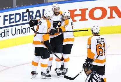 Em duelo de duas prorrogações, Flyers vencem Islanders e forçam jogo 7 - The Playoffs