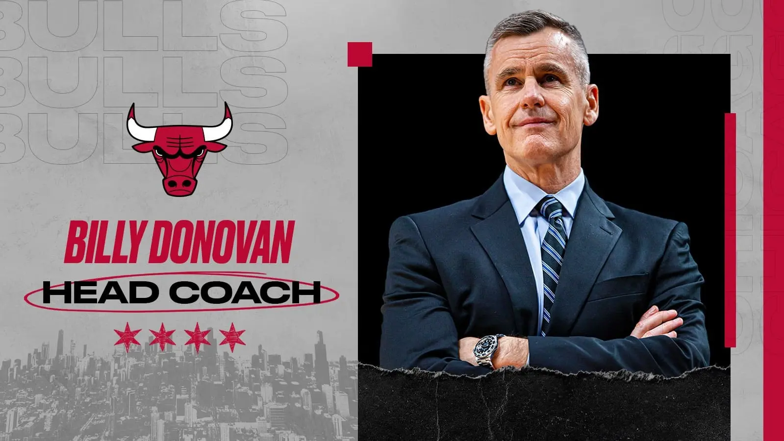 Billy Donovan fecha com os Bulls