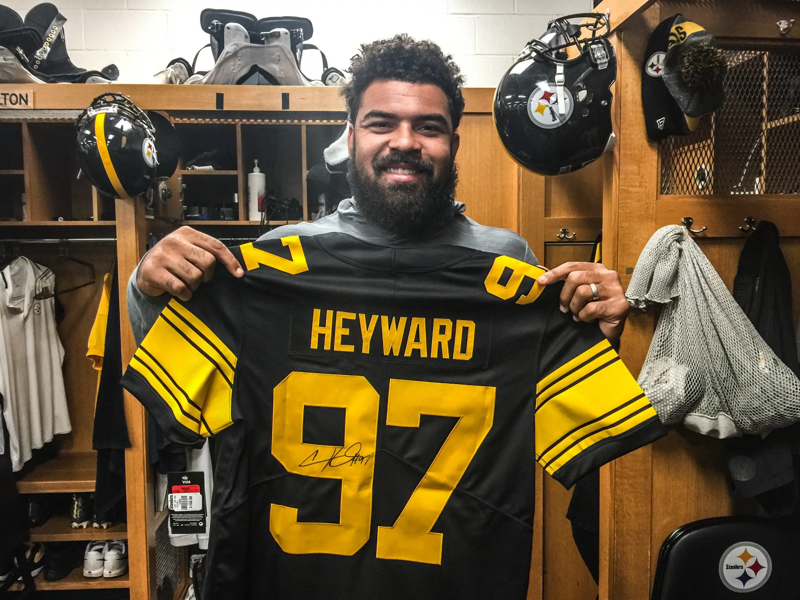 Cameron Heyward defensive tackle Pittsburgh Steelers