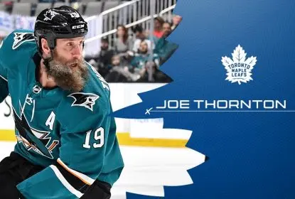 Maple Leafs assinam com Joe Thornton por uma temporada - The Playoffs