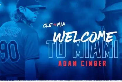Adam Cimber vai para os Marlins após acordo com os Indians - The Playoffs