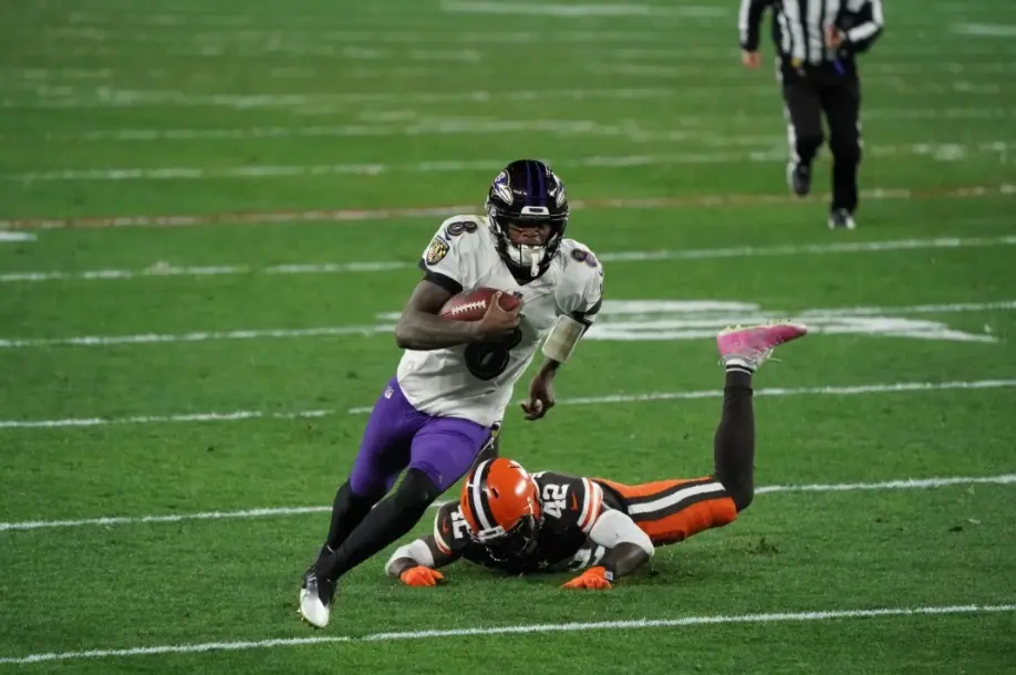 Lamar Jackson - Baltimore Ravens vs Cleveland Browns