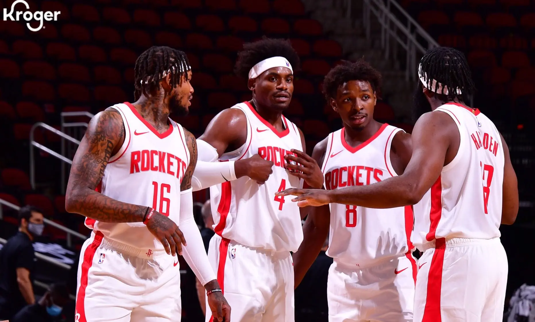 Na volta de James Harden, Rockets vencem os Spurs pela pré-temporada da NBA
