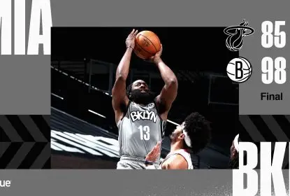 Brooklyn Nets vence Miami Heat com boa atuação de James Harden - The Playoffs