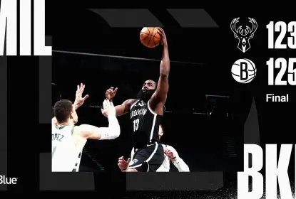 Nets vencem Bucks com show de Durant e Harden no Brooklyn