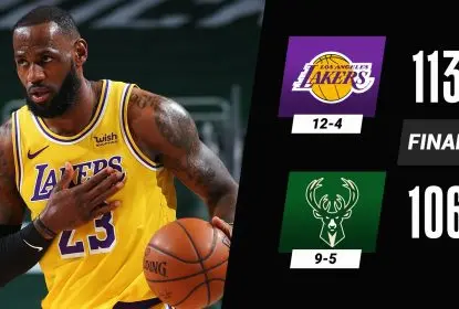 LeBron dá show e decide na vitória dos Lakers sobre os Bucks - The Playoffs