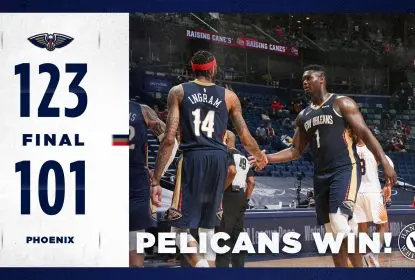 Pelicans superam Suns e voltam a vencer após dois jogos - The Playoffs