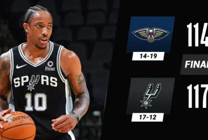 Com DeRozan inspirado, Spurs evitam virada e vencem Pelicans - The Playoffs