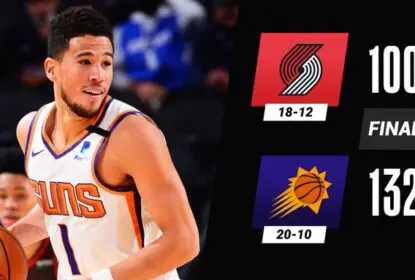 Em noite inspirada de Booker, Suns vencem Blazers com facilidade - The Playoffs