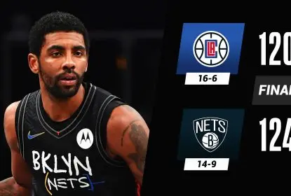 Trio de astros brilha, Irving faz 39 pontos e Nets superam os Clippers - The Playoffs