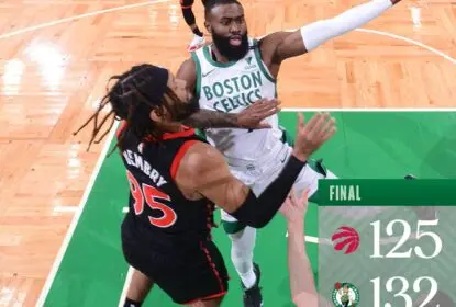 Com grande atuação coletiva, Celtics reagem no terceiro quarto e superam os Raptors - The Playoffs