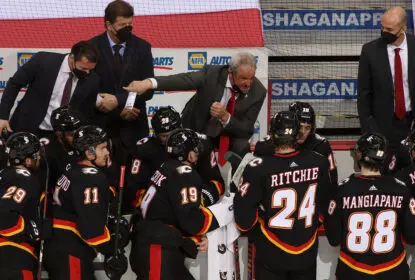 Na estreia do novo técnico, Flames derrotam Canadiens - The Playoffs