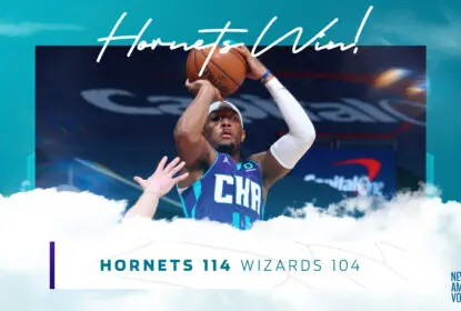 Hornets vencem Wizards com 53 pontos combinados de Hayward e Rozier - The Playoffs