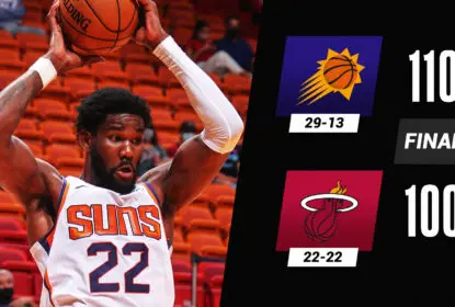 Dominantes, Suns controlam o jogo e vencem o Heat na Flórida - The Playoffs