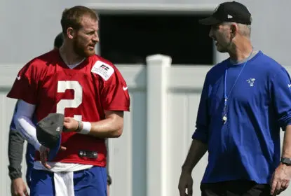 Frank Reich and Carson Wentz - Indianapolis Colts