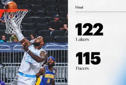 Na volta de LeBron, Lakers vencem Pacers e sonham com sexta posição - The Playoffs