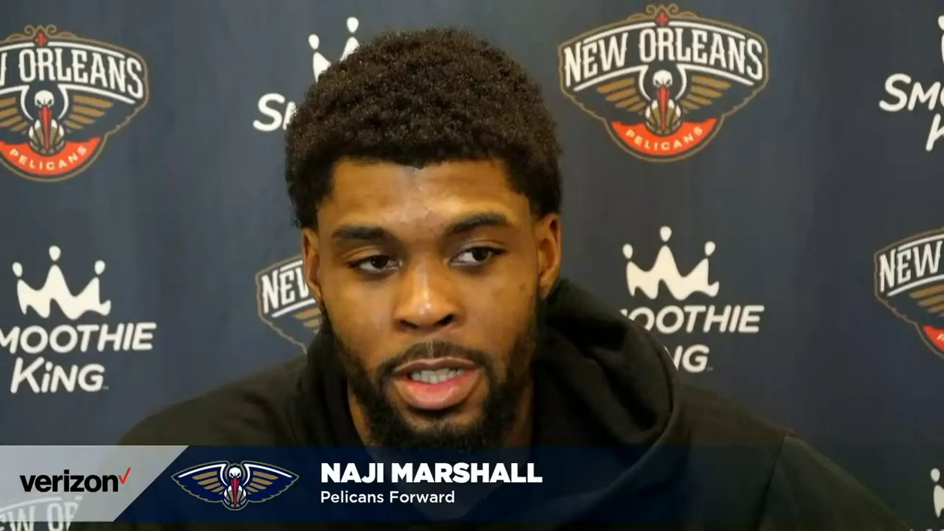 New Orleans Pelicans efetiva Naji Marshall para contrato de múltiplos anos
