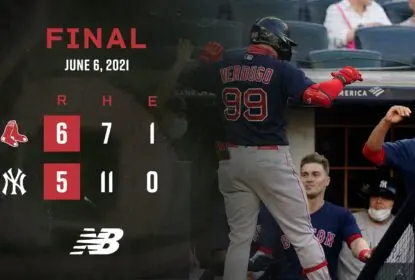 Red Sox vencem Yankees na décima entrada em jogo acirrado - The Playoffs