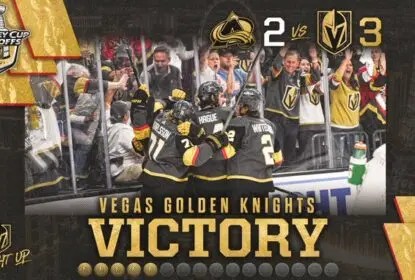 Golden Knights vencem com emoção e ganham fôlego contra Avalanche - The Playoffs