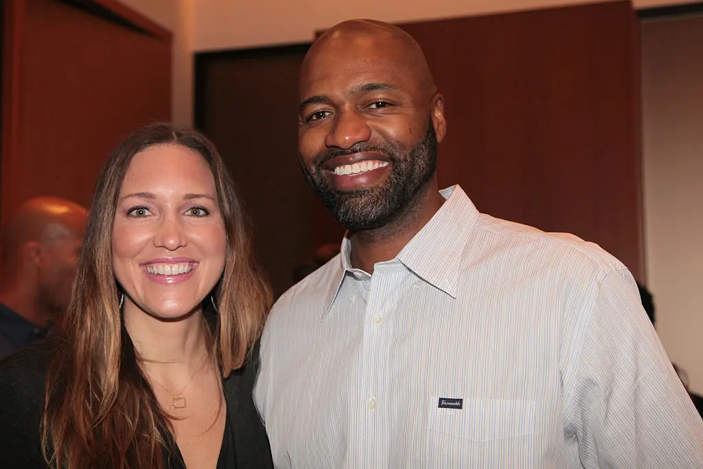DALLAS, TX - OCTOBER 29: Kristina Moslet and Jamahl Mosley attend an in-store event hosted by David Yurman with Monta Ellis and Juanika Ellis benefiting Susan G. Komen October 29, 2014 in Dallas, Texas.
