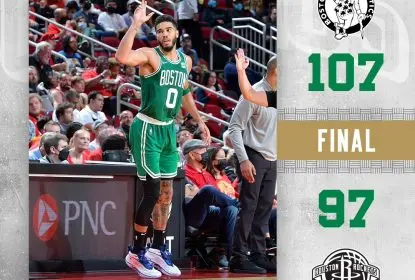 Sem Brown, Tatum comanda Celtics à primeira vitória na temporada contra Rockets - The Playoffs