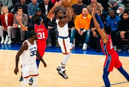 Com grande segundo quarto, Knicks vencem 76ers no MSG - The Playoffs
