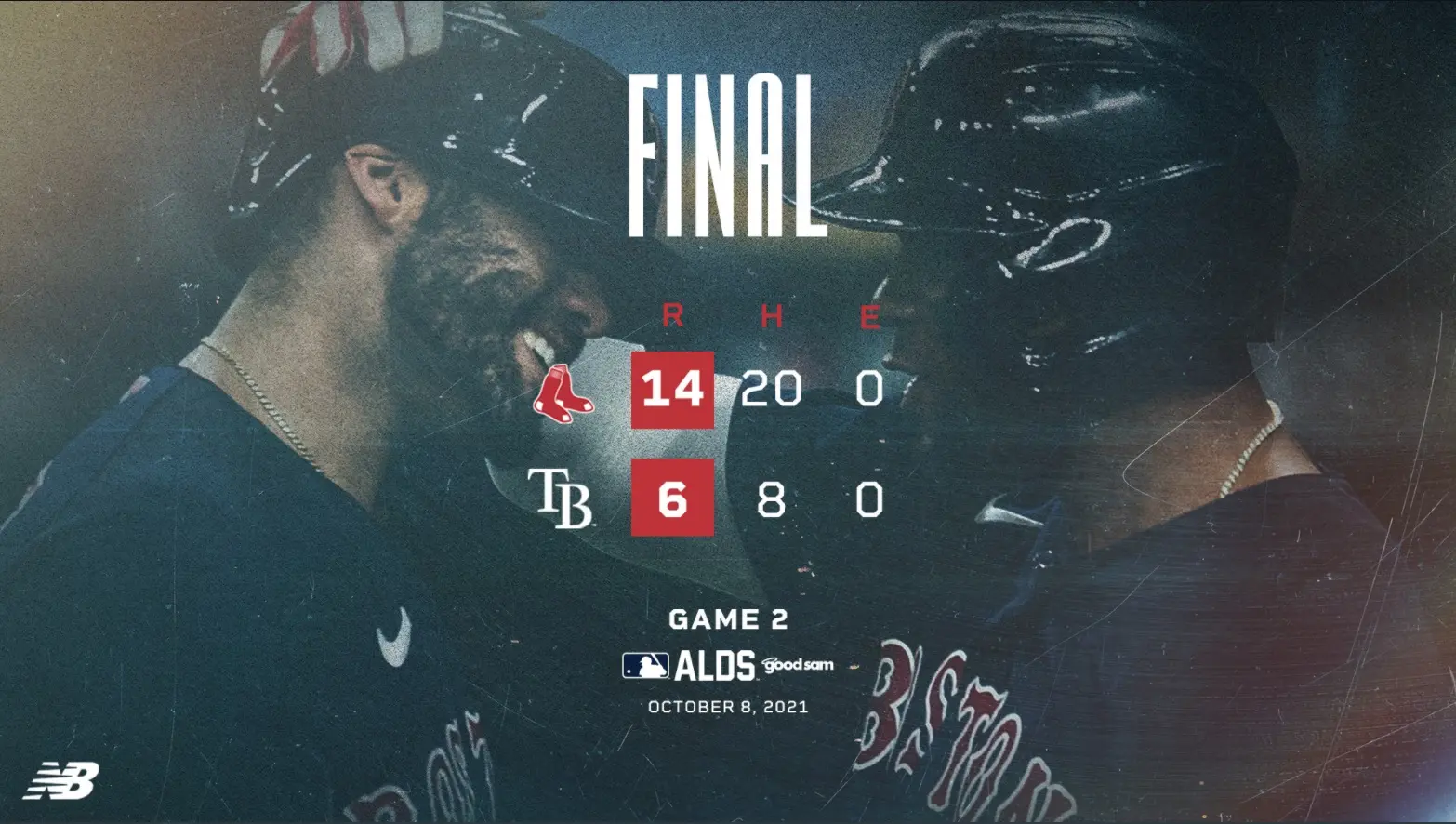 Boston Red Sox derrota Tampa Bay Rays pelo placar de 14 a 6