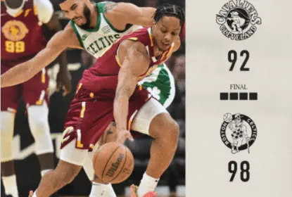 Celtics deslancham no segundo tempo e vencem os Cavaliers - The Playoffs