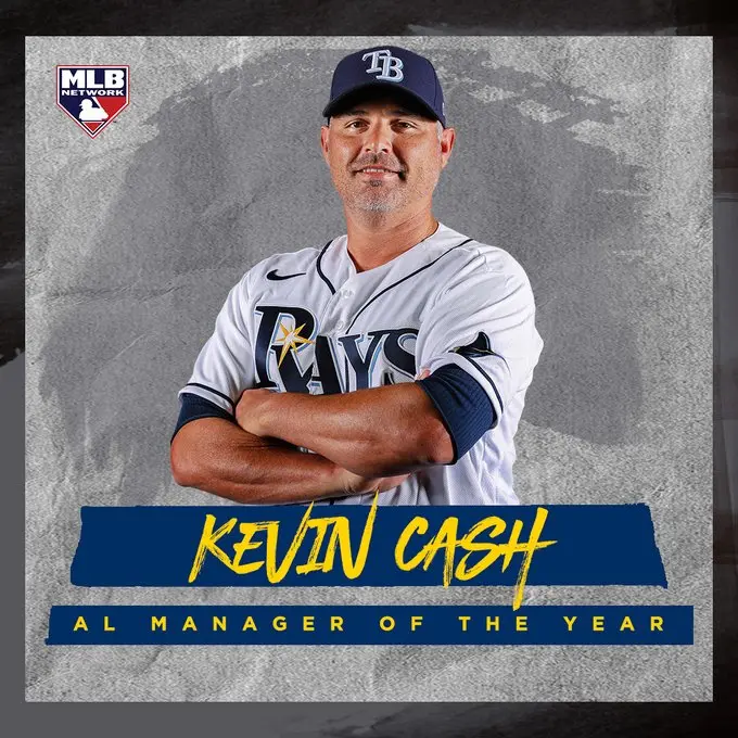Kevin Cash manager of the Year 2021