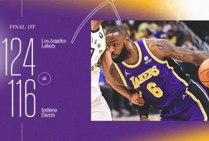 LeBron James brilha, Lakers reagem e batem Pacers na prorrogação - The Playoffs