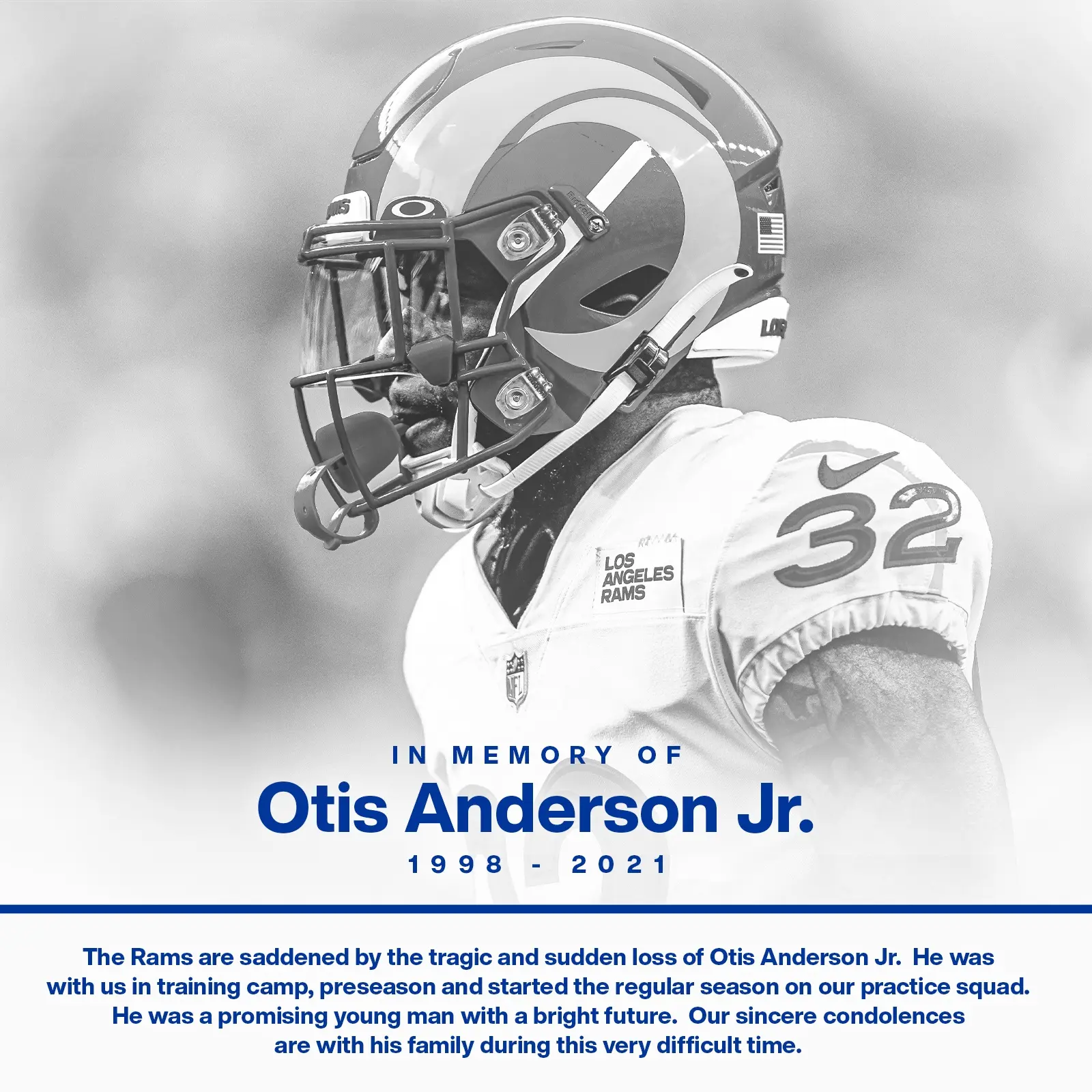 Otis Anderson Jr. é encontrado morto a tiros