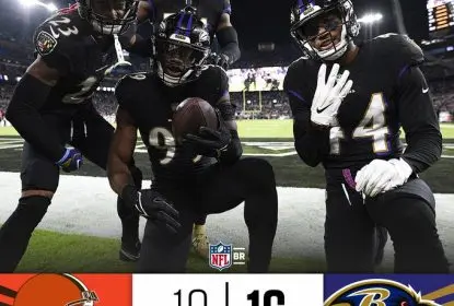 Em jogo marcado por erros ‘grotescos’, Ravens superam Browns no Sunday Night Football - The Playoffs