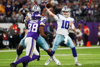Mesmo sem Dak Prescott, Cowboys vencem Vikings no Sunday Night Football - The Playoffs