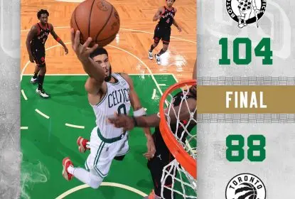 Boston Celtics vence primeiro jogo em casa na temporada contra Toronto Raptors - The Playoffs
