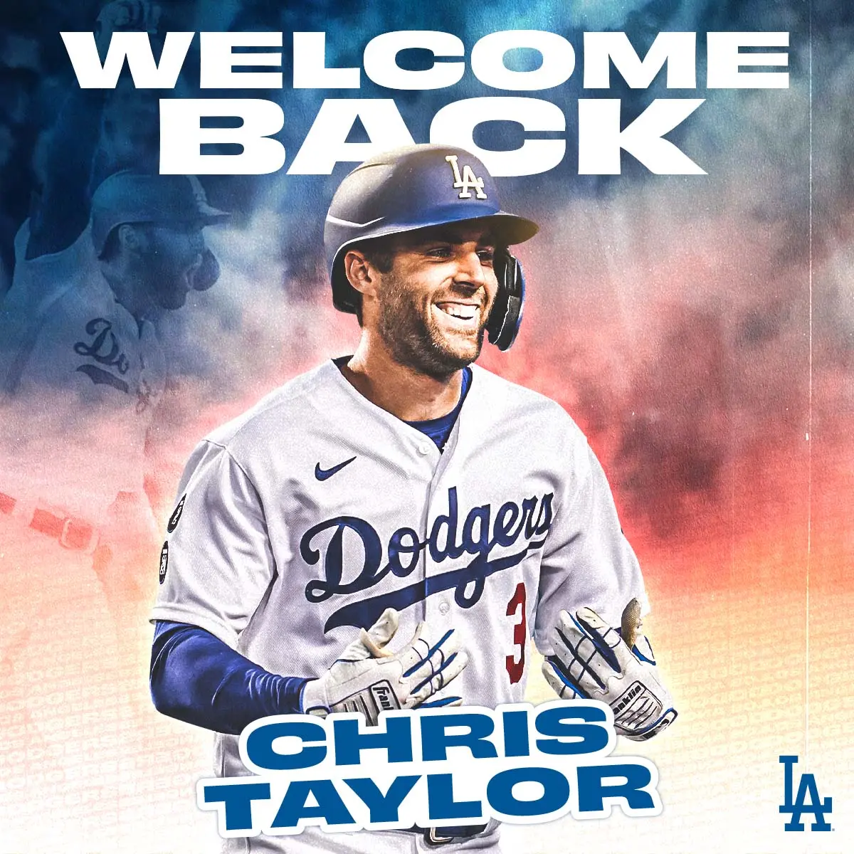 O Los Angeles Dodgers acertou a volta do versátil All-Star Chris Taylor nesta quarta-feira (1º). Os valores do contrato foram, segundo fontes ouvidas por  Jeff Passan, jornalista da ESPN dos Estados Unidos, de US$ 60 milhões por quatro anos, com opção do clube para o quinto.
