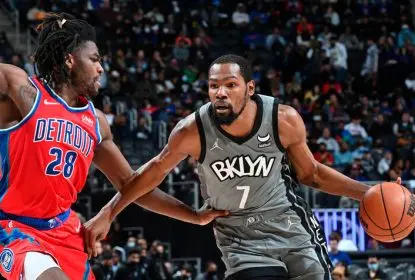 Com grande atuação de Kevin Durant, Brooklyn Nets derrota Detroit Pistons fora de casa - The Playoffs